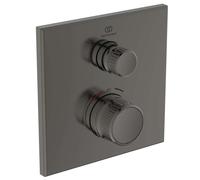 Ideal Standard CeraTherm Navigo - Mitigeur de douche thermostatique encastré, Magnetic Grey A7301A5
