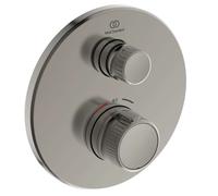 Ideal Standard CeraTherm Navigo - Mitigeur de douche thermostatique encastré, Silver Storm A7295GN