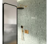 Ideal Standard Ceratherm Navigo Solos Ensemble de douche encastré avec mitigeur thermostatique, A7892A2,