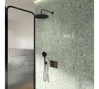 Ideal Standard Ceratherm Navigo Solos Ensemble de douche encastré avec mitigeur thermostatique, A7892A5,