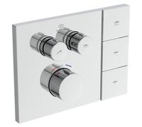 Ideal Standard Mitigeur thermostatique Ceratherm Navigo Solos A7894AA encastré bain/douche chrome