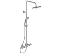 Ideal Standard CeraTherm - Set de douche T25 avec thermostat, 20 cm, 3 jets, chrome A7208AA