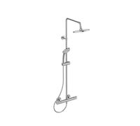 Ideal Standard Ceratherm T25 - Set de douche avec thermostat, diamètre 20 cm, 3 jets, chrome A7209AA