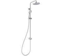 Ideal Standard Ceratwist T20 Système de douche, pommeau de douche à économie d'eau pour une combinaison avec robinet, pommeau de douche avec jets variables - Chrome (200x461x759 mm)