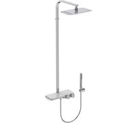 Ideal Standard Ceratherm S200 - Set de douche avec thermostat, 30x20 cm, 3 jets, chrome A7332AA