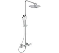 Ideal Standard CeraTherm - Ensemble de douche avec thermostat, diamètre 25 cm, 3 jets, chrome A7704AA