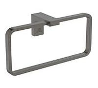 Ideal Standard Anneau porte-serviettes Conca T4502A5 carré, gris magnétique