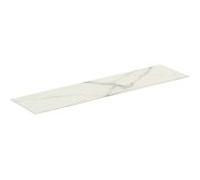 Ideal Standard Conca Céramique de salle de bain match0 T4204DH projection 50,5 cm, 200 x 50,5 x 1930 , 6 cm, marbre calacatta