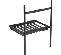 Ideal Standard Conca - Console métallique pour lavabo 60 cm, soie noire E2531XG