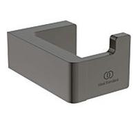 Ideal Standard Crochet porte-serviettes Conca T4506A5 carré, gris magnétique