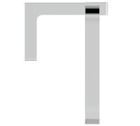 Ideal Standard Conca Cube Anneau porte-serviettes, fixation invisible, T4502AA, Couleur: chrome