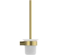 Ideal Standard Conca Ensemble brosse WC, en verre satiné, sans couvercle, T4495A2, Couleur: Or brossÃ©