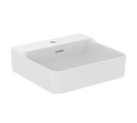 Ideal Standard – Lavabo Conca T369001 – 1 trou, trop-plein, 500 x 450 x 165 mm, blanc