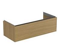 Ideal Standard Conca sous-lavabo T4580Y6 120x50x55cm, 2000 coulissant, Eiche hell placage