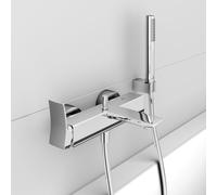 Ideal Standard Conca Mitigeur de baignoire en applique, Mitigeur monocommande, BC763AA,