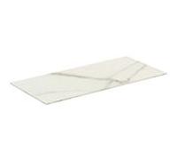 Ideal Standard Conca plan de Céramique T4345DH projection 37cm, 80 x 37,3 x 1930 , 6 cm, marbre calacatta