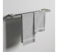 Ideal Standard Conca porte-serviettes T4500GN 600mm, double, carré, acier inoxydable