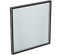 Ideal Standard Conca Spiegel T3966BH 80x3,8x80 cm, carré, avec éclairage, neutre, Rahmen noir