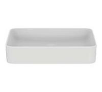 Ideal Standard Conca top bol T3698MA sans trou pour robinetterie ni trop-plein, carré 600 x 400 mm, blanc Ideal Plus