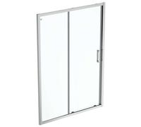 Ideal Standard Connect 2 - Porte de douche coulissante, 2 pièces, 1.15 cm, silver bright/verre clair K9276EO