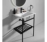 Ideal Standard Lavabo Connect Air E028901 64 x 46 cm rectangulaire, 1 trou, trop-plein, blanc brillant