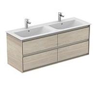 Ideal Standard Connect Air Ideal Standard E0824UK, décor clair en pin / brun mat, 4 tiroirs