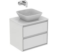 Ideal Standard Connect Air lavabo 40x40 cm carrée à poser blanc brillant E034701