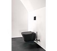 Ideal Standard Connect Air lavage mural WC K8768V3 AquaBlade, fermeture amortie, 36,5x54,5x39cm, noir mat