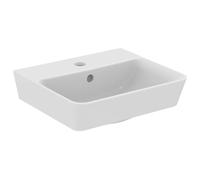 Ideal Standard Connect Air - Lave-main Cube, 40x35x16 cm avec un trou pour mitigeur, blanc E030701
