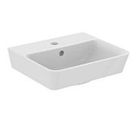 Ideal Standard Connect Air lave-mains E030701 40 x 35 cm, blanc, avec trou pour robinetterie et trop-plein