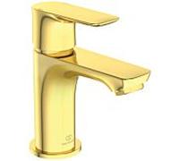 Ideal Standard Connect Air mitigeur lavabo A7018A2 5 l/min, projection 90mm, sans garniture de vidange , or brossé