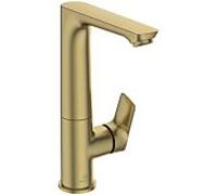 Ideal Standard Connect Air mitigeur lavabo A7020A2 bec haut en fonte orientable, saillie 140mm, avec garniture de vidage , or brossé
