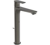 Ideal Standard Connect Air mitigeur lavabo A7026A5 base étendue, Blue start, projection 150mm, avec garniture de vidage , gris magnétique