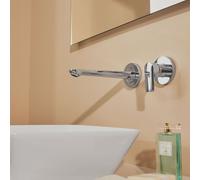 Ideal Standard Connect Air kit de finition A7009AA pour mur encastré mitigeur lavabo , chromé