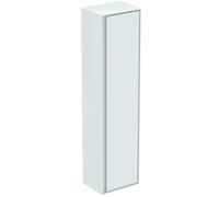 Ideal Standard Connect Air - Petite armoire haute 400x300x1.60 cm, blanc brillant/gris clair mat E0832KN