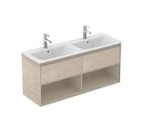 Ideal Standard Connect Air Ideal Standard Connect Air Ideal Standard E0829UK 120x51.7x44cm, 2 coulissants, décor pin clair / marron mat