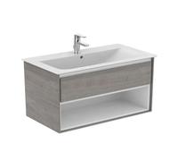 Ideal Standard Connect Air Ideal Standard E0828PS, décor chêne gris / blanc mat, gigogne 2000