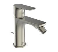 Ideal Standard Connect Air raccord de bidet A7030GN avec garniture de vidage , projection 114mm, tempête d'argent