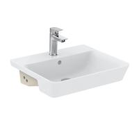 Ideal Standard Connect Air Ideal Standard Connect Air E030801, 50x44cm, blanc , avec trou de robinetterie et trop-plein