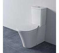 Ideal Standard Connect Air WC siège E036501 blanc, charnière en acier inoxydable, sandwich