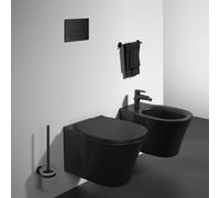 Ideal Standard Connect Air - WC suspendu Rimless, noir E2288V3