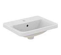 Ideal Standard Connect bassin encastré E504301 50 x 39 cm, blanc, avec trou de coulée et de trop - plein
