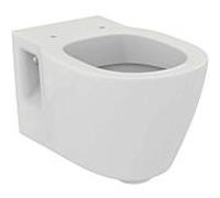 Ideal Standard Connect évier plat mural WC E8017MA vitré, bord fermé à fleur, blanc Ideal Plus