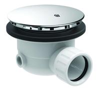 Ideal Standard Connect - Garniture de vidage du receveur de douche, chrome J3417AA