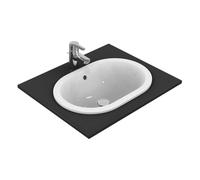 Ideal Standard Connect lavabo 48x35 cm ovale encastrée blanc brillant E504501