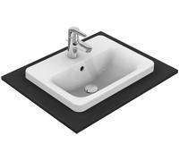 Ideal Standard Connect lavabo 50x39 cm rectangulaire encastrée blanc brillant E504301