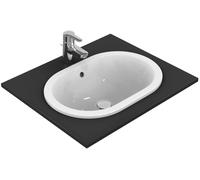 Ideal Standard Connect lavabo 55x38 cm ovale encastrée blanc brillant E504701
