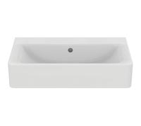 Ideal Standard Connect lavabo, sans trou pour robinet, avec trop-plein, 650x460x175mm, E810401, Couleur: Blanc
