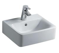 Ideal Standard Connect - Lave-main Cube, 40x36x16 cm avec un trou pour mitigeur, blanc E713701