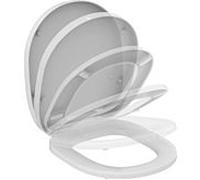 Ideal Standard Connect WC abattant E712701 blanc, charnières acier inoxydable